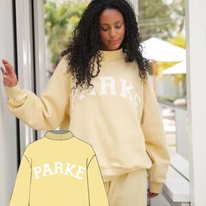 Parke Sweatshirt in Peel/yellow